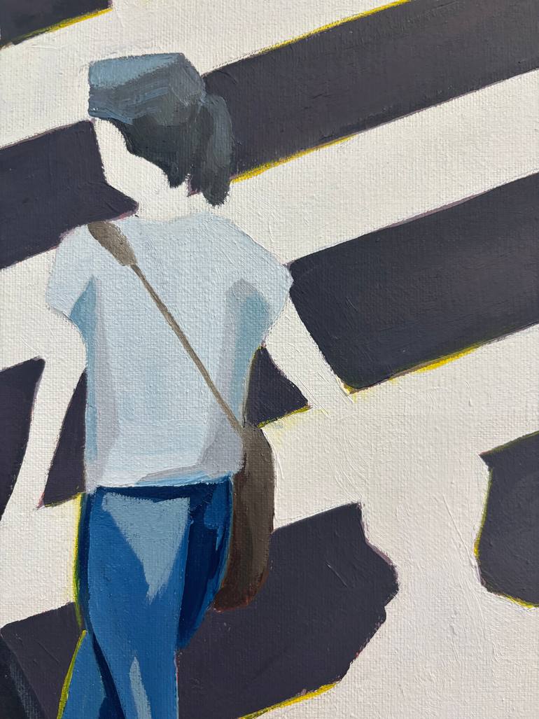 Original Conceptual People Painting by Martta Garcia