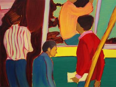 Original Figurative People Paintings by Antonia Jackson