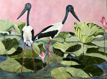 Print of Figurative Animal Paintings by Ana Nogueira