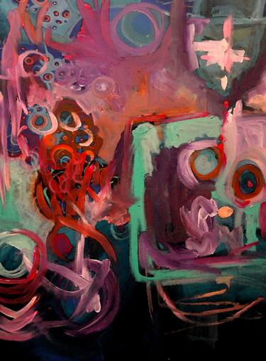 Original Abstract Paintings by Jordan Harcourt-Hughes