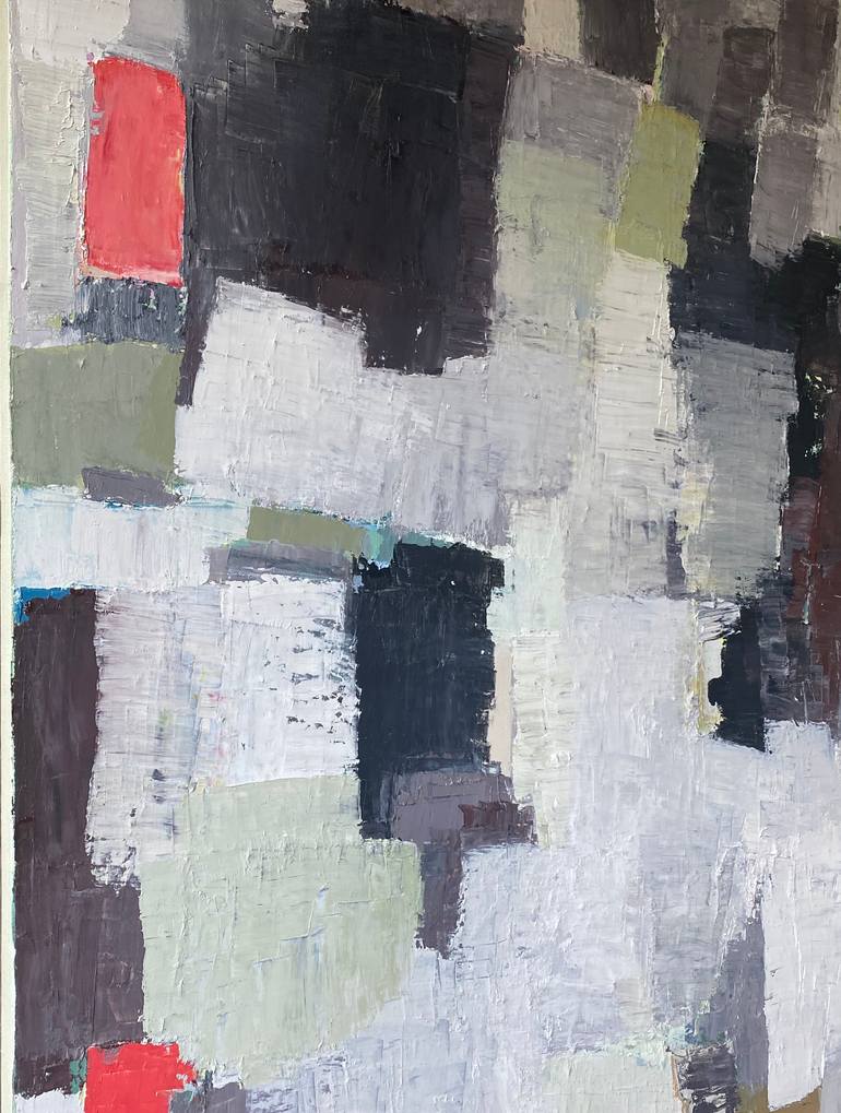 Original Abstract Expressionism Abstract Painting by Langford Barksdale