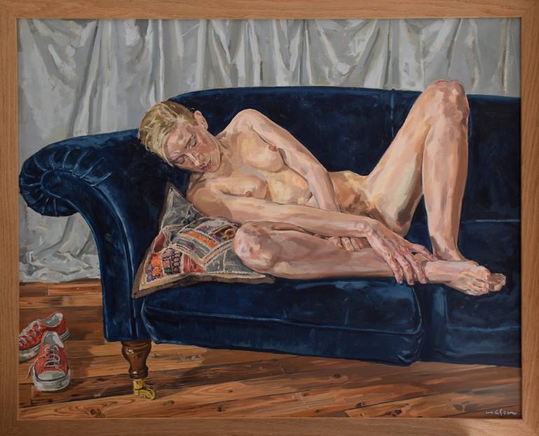 Original Figurative Body Painting by Gregory Mason