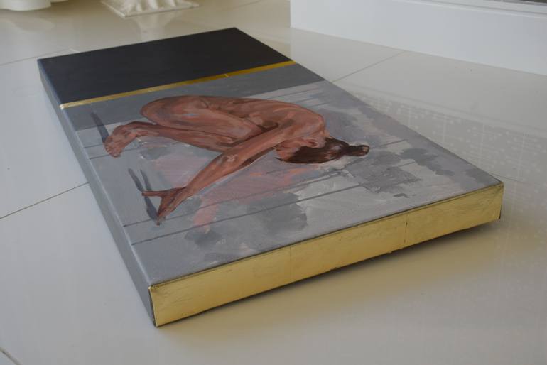 Original Figurative Women Painting by Gregory Mason