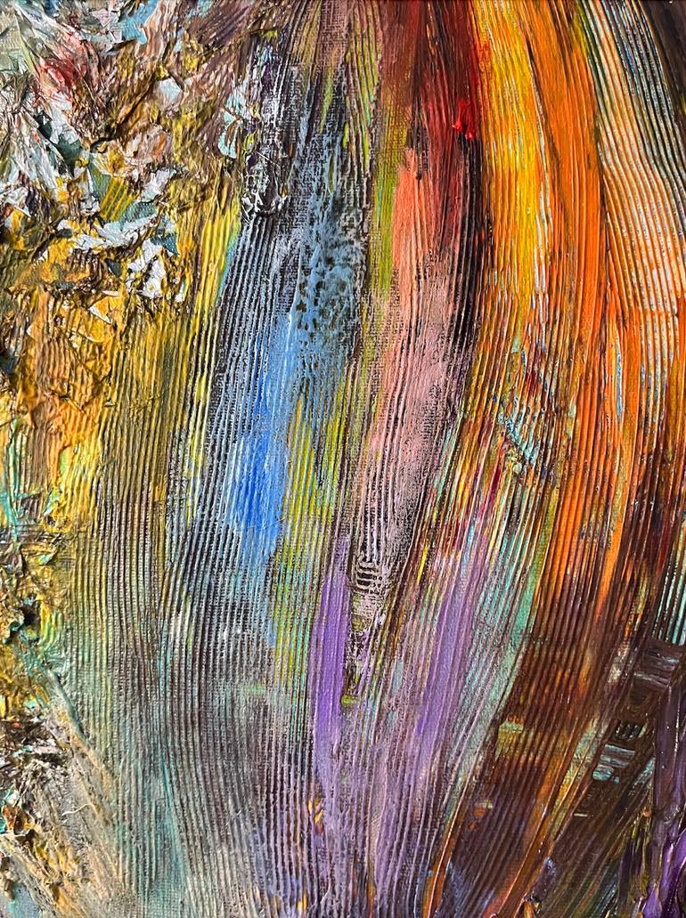 Original Abstract Expressionism Abstract Painting by Gary Low
