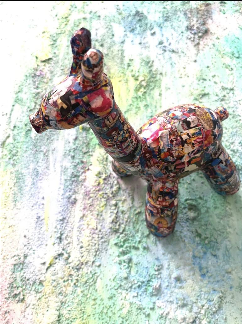 Original Abstract Animal Sculpture by Gary Low