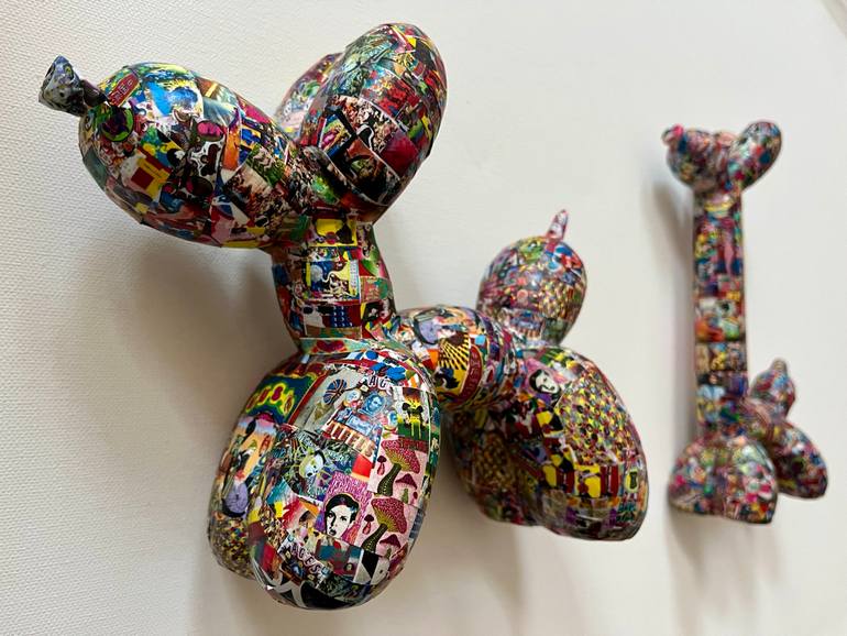 Original Abstract Animal Sculpture by Gary Low