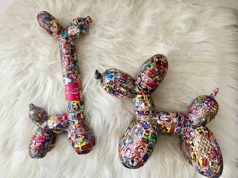 Original Abstract Animal Sculpture by Gary Low