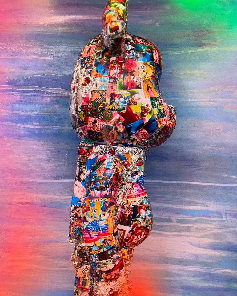 Original Pop Art Animal Sculpture by Gary Low