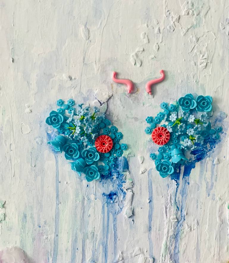 Original Abstract Animal Painting by Gary Low