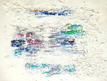 Original Abstract Beach Painting by Gary Low