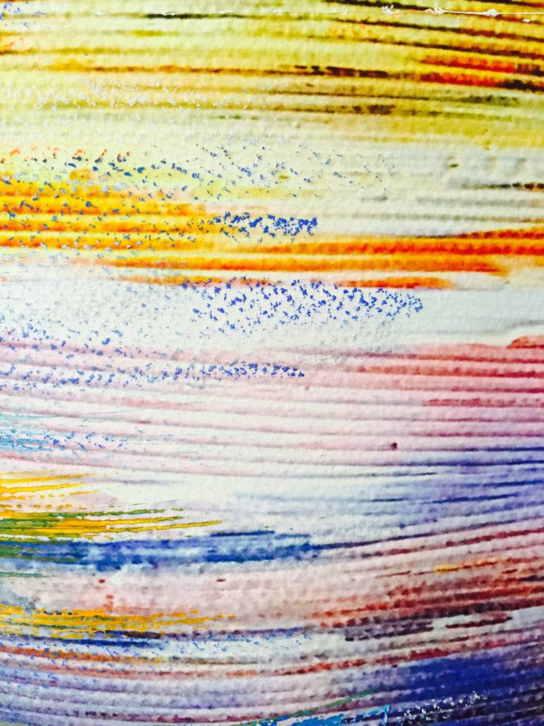 Original Abstract Expressionism Abstract Painting by Gary Low