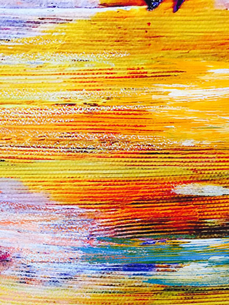 Original Abstract Expressionism Abstract Painting by Gary Low