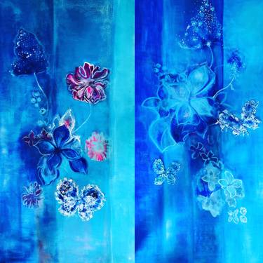 Original Floral Paintings by Gary Low