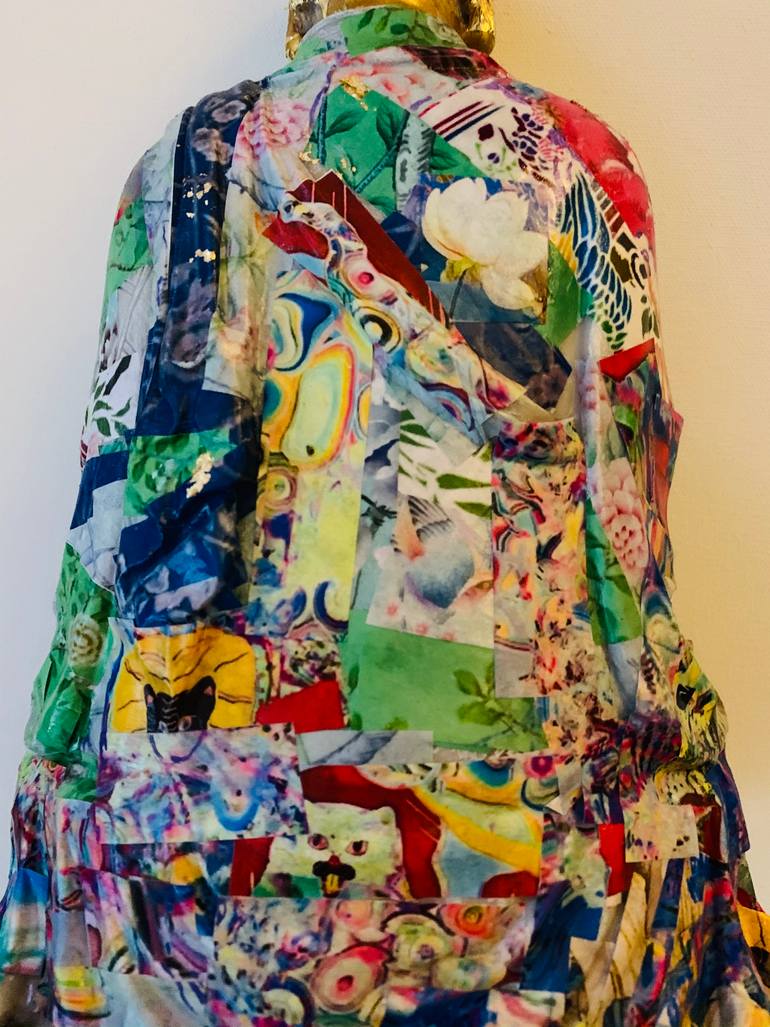 Original Abstract Pop Culture/Celebrity Sculpture by Gary Low