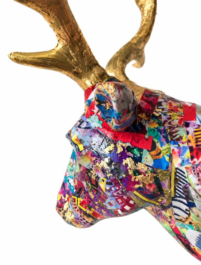Original Abstract Animal Sculpture by Gary Low
