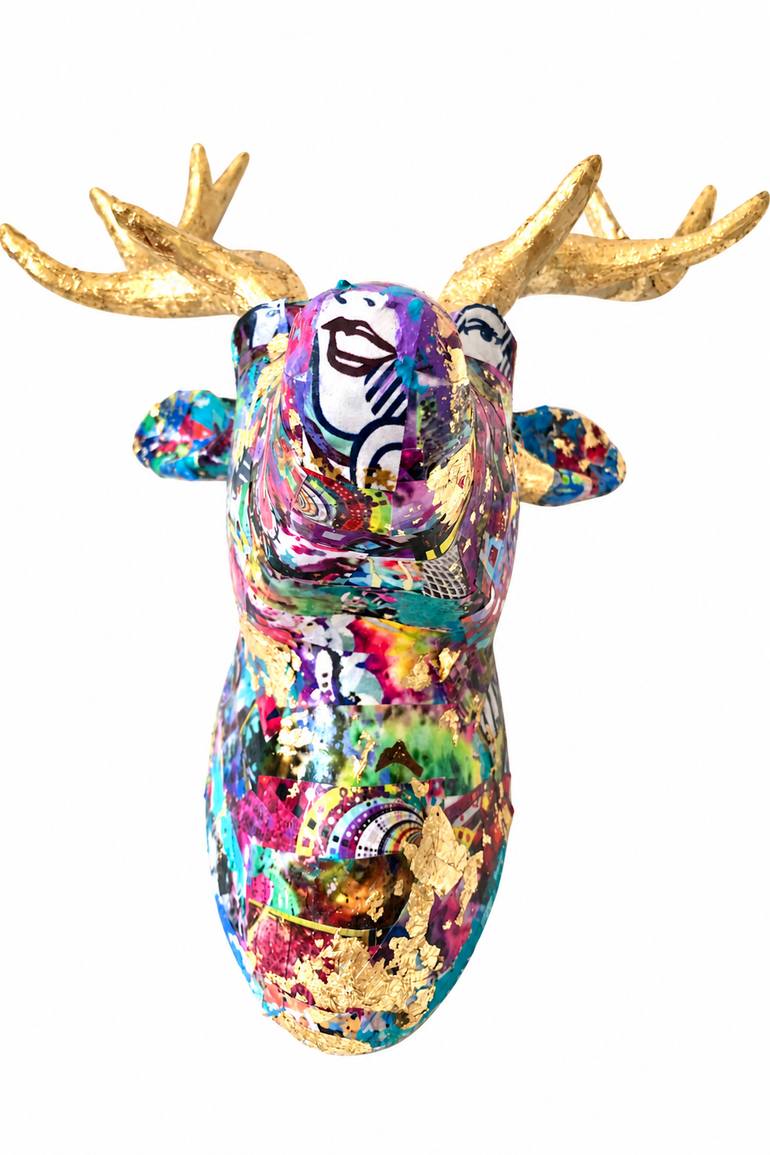 Original Abstract Animal Sculpture by Gary Low