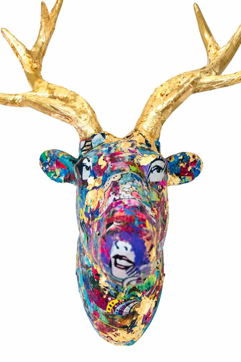 Original Abstract Animal Sculpture by Gary Low