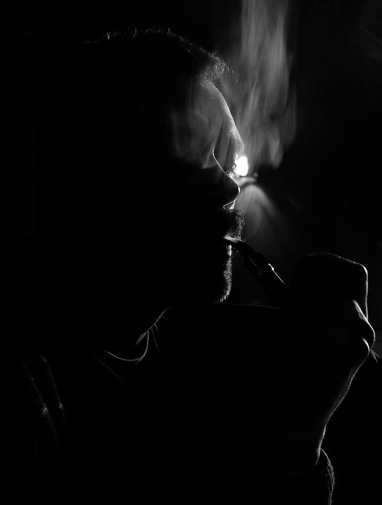 Smoker Photography by Evija Freidenfelde | Saatchi Art