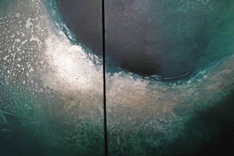 Original Modernism Abstract Painting by Martin Irish