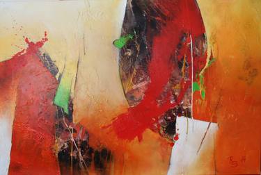 Original Abstract Paintings by Roswitha Schablauer