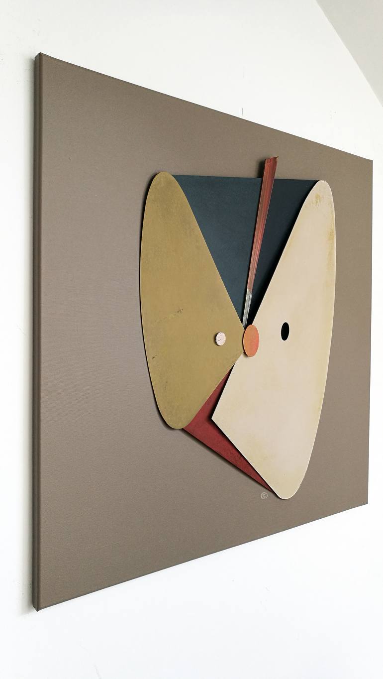 Original Cubism Abstract Painting by Oliver Szax