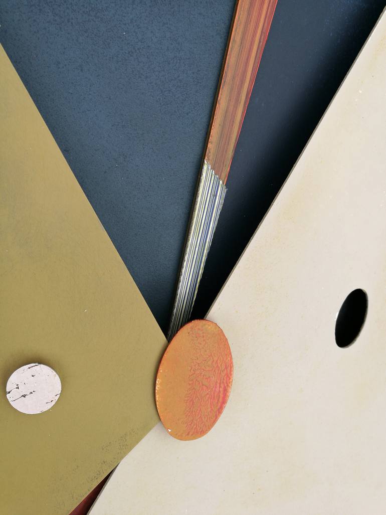 Original Cubism Abstract Painting by Oliver Szax