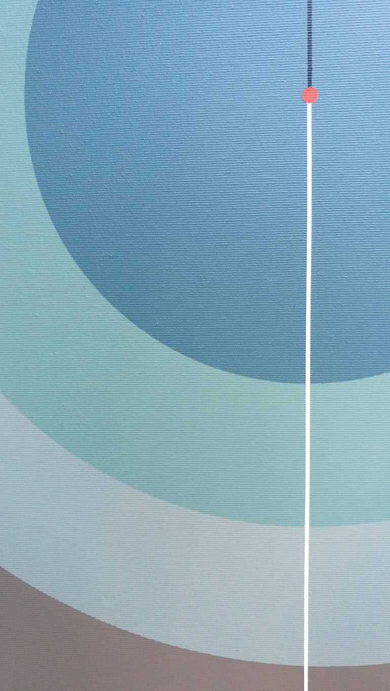 Original Conceptual Abstract Painting by Oliver Szax