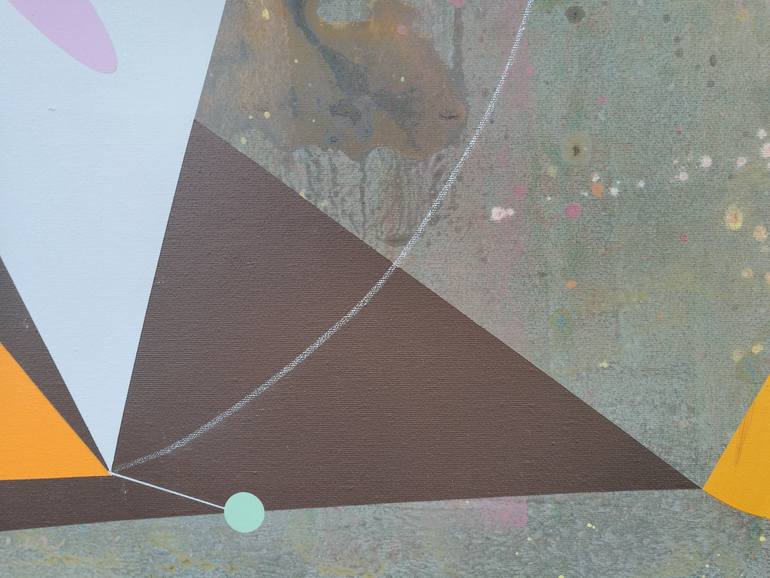 Original Cubism Abstract Painting by Oliver Szax