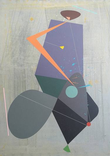 Print of Cubism Abstract Paintings by Oliver Szax
