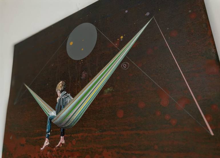 Original Abstract Other Painting by Oliver Szax