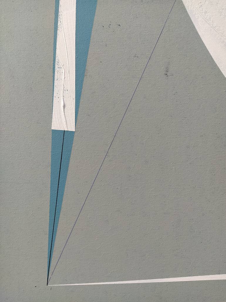 Original Conceptual Abstract Painting by Oliver Szax