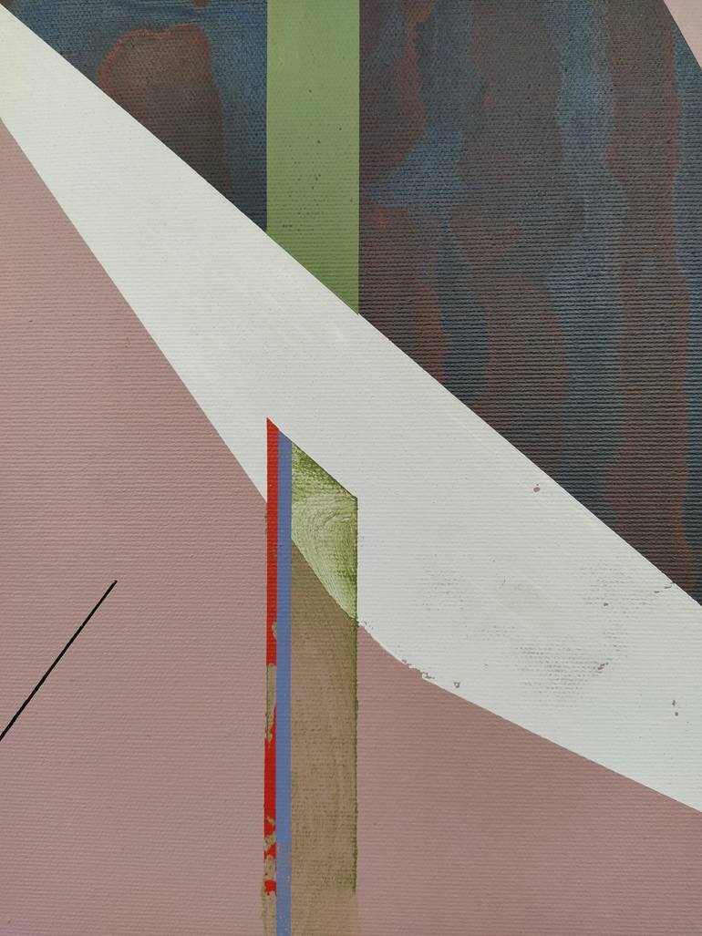 Original Minimalism Abstract Painting by Oliver Szax