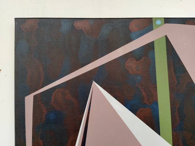 Original Minimalism Abstract Painting by Oliver Szax