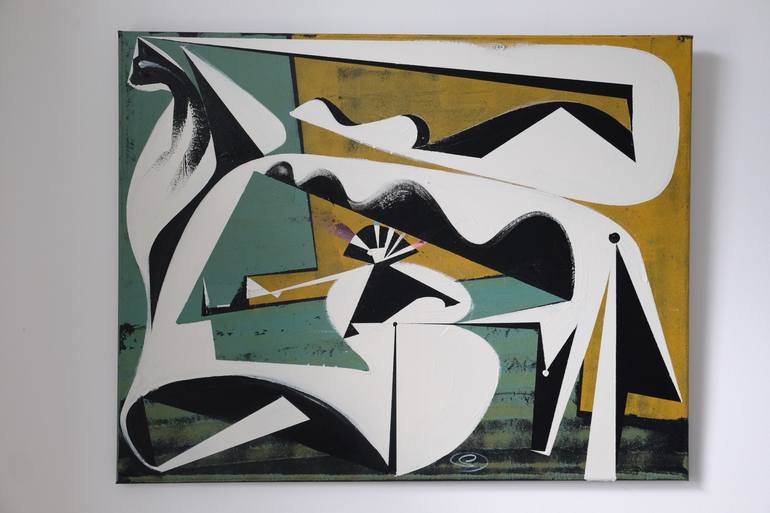 Original Abstract Other Painting by Oliver Szax