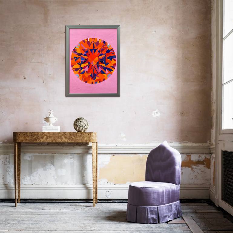 Original Abstract Expressionism Abstract Painting by Bettina Newbery