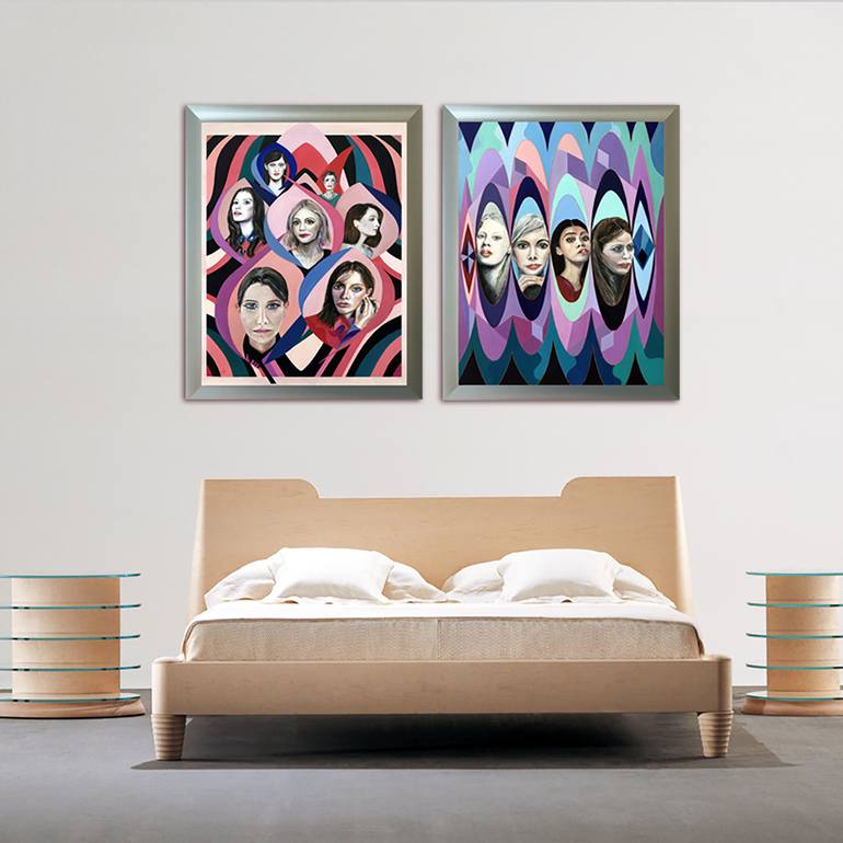 Original Figurative Portrait Painting by Bettina Newbery