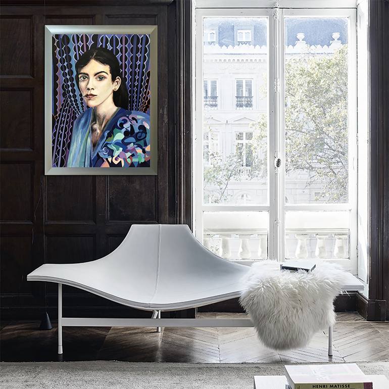 Original Figurative People Painting by Bettina Newbery