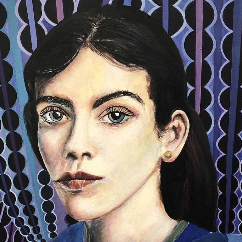 Original Figurative People Painting by Bettina Newbery
