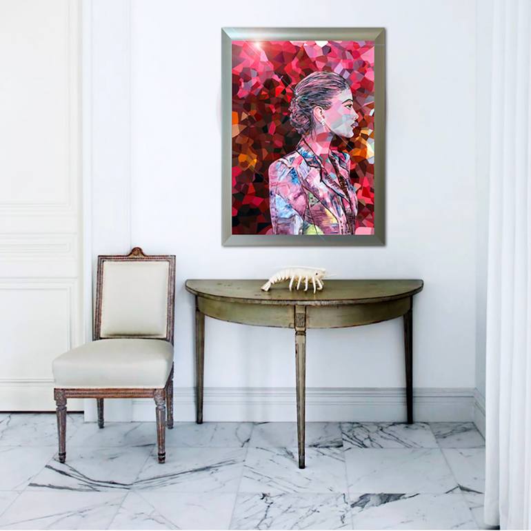 Original Portraiture Portrait Painting by Bettina Newbery