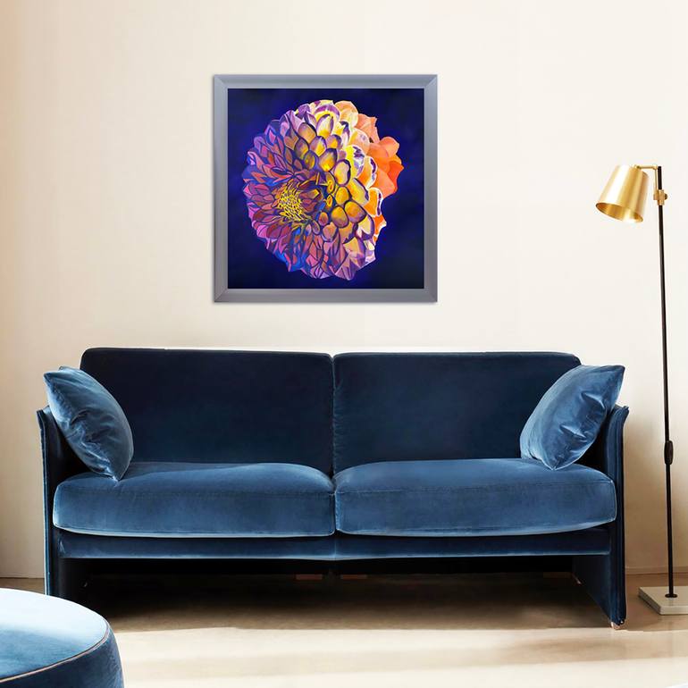 Original Expressionism Abstract Painting by Bettina Newbery