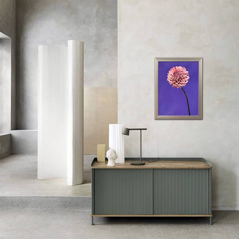 Original Abstract Expressionism Floral Painting by Bettina Newbery