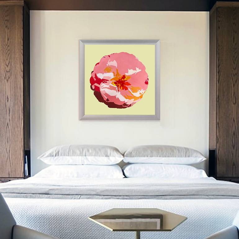 Original Abstract Expressionism Floral Painting by Bettina Newbery