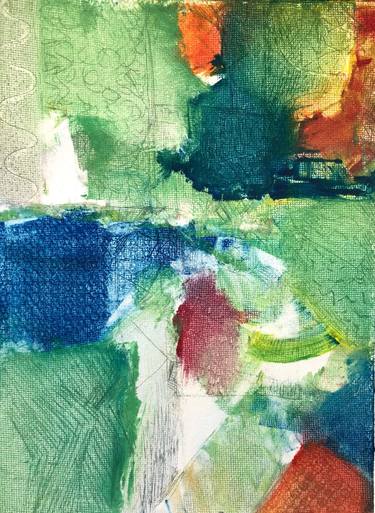 Original Abstract Printmaking by Julie Houck