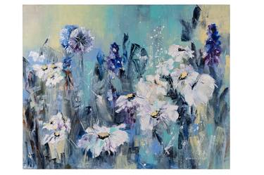Original Abstract Expressionism Floral Paintings by Svetlana Chaikovska