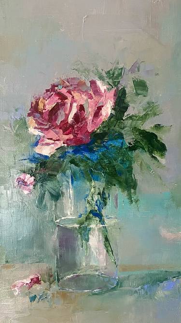 Original Expressionism Floral Paintings by Svetlana Chaikovska