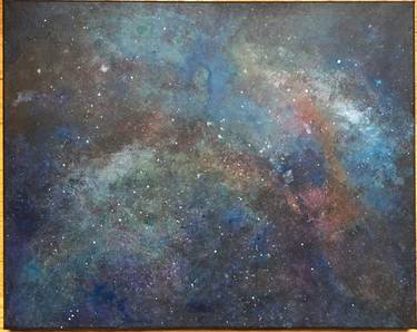 Original Abstract Outer Space Paintings by Jillian Zeigler