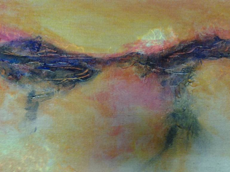 Original Abstract Expressionism Landscape Painting by Kim Shuckhart Gunns