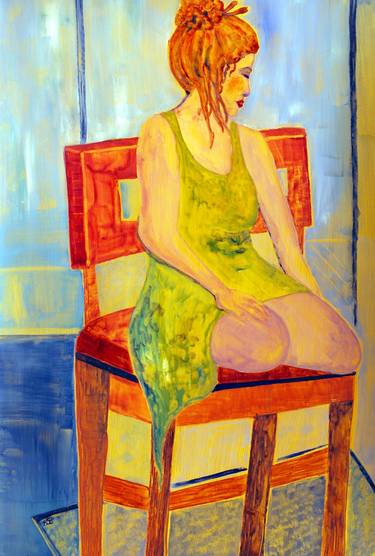 Original Abstract Expressionism Women Paintings by Kim Shuckhart Gunns