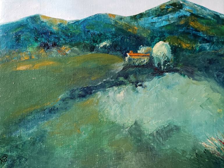 Original Impressionism Landscape Painting by Kim Shuckhart Gunns