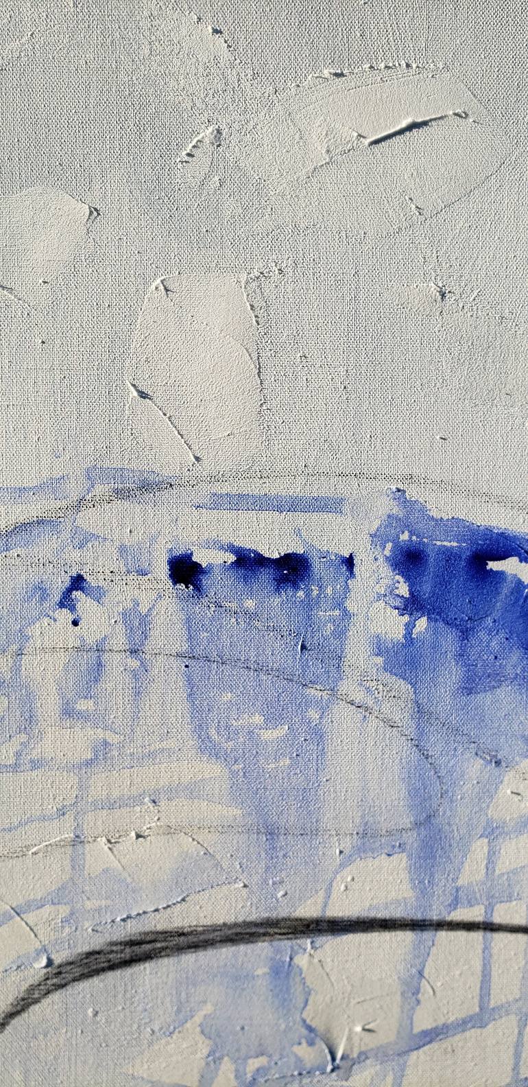 Original Abstract Expressionism Abstract Painting by Kim Shuckhart Gunns